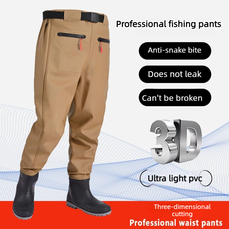 Fishing Pants Waterproof - Męskie wodoodporne spodnie do brodzenia, nylonowe