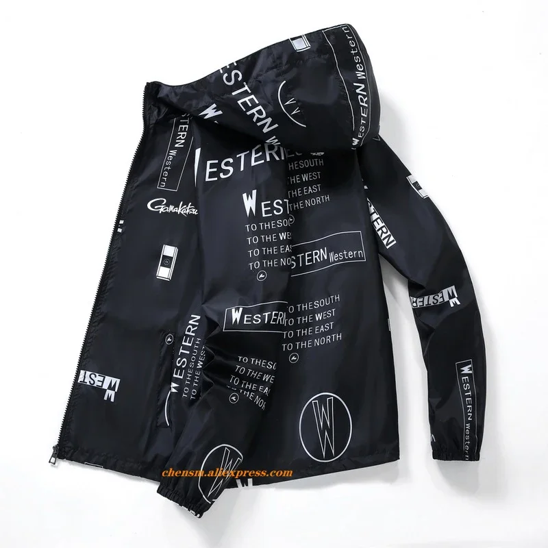Fishing Rain Suit - Gamakatsu nowe męskie koszule wędkarskie odkryty