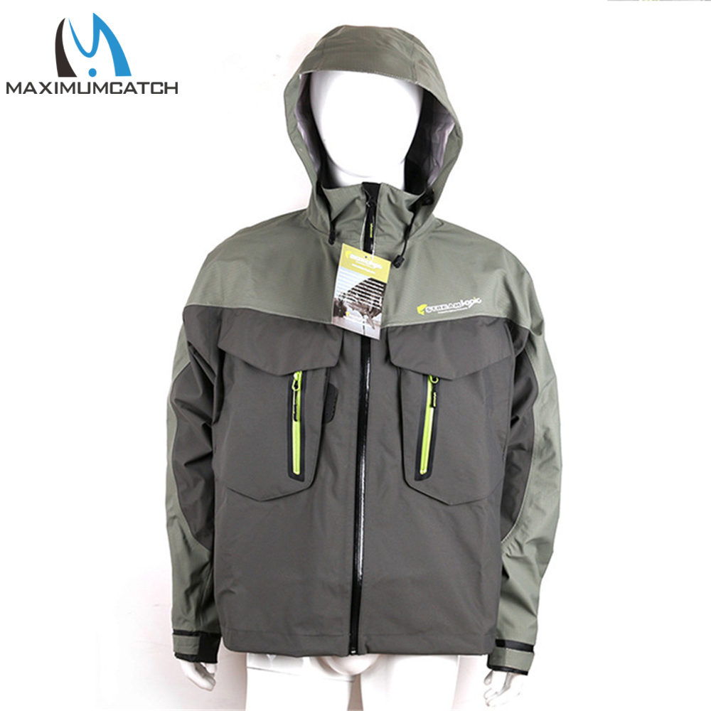 Fishing Jacket Waterproof - Maximumcatch Wodoodporna i oddychająca kurtka do