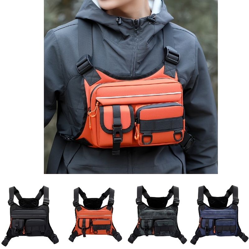 Męska taktyczna torba na klatk – Fishing Vest recenzja i cena