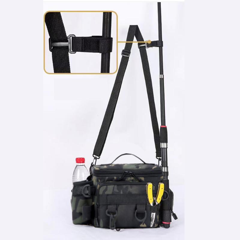Torba taktyczna na pas, wielof – Fishing Backpack recenzja i cena