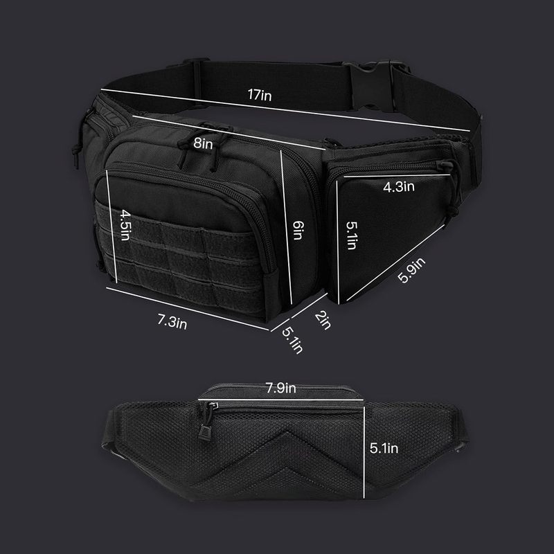 Torba biodrowa 600D Oxford z w – Fishing Belt recenzja i cena