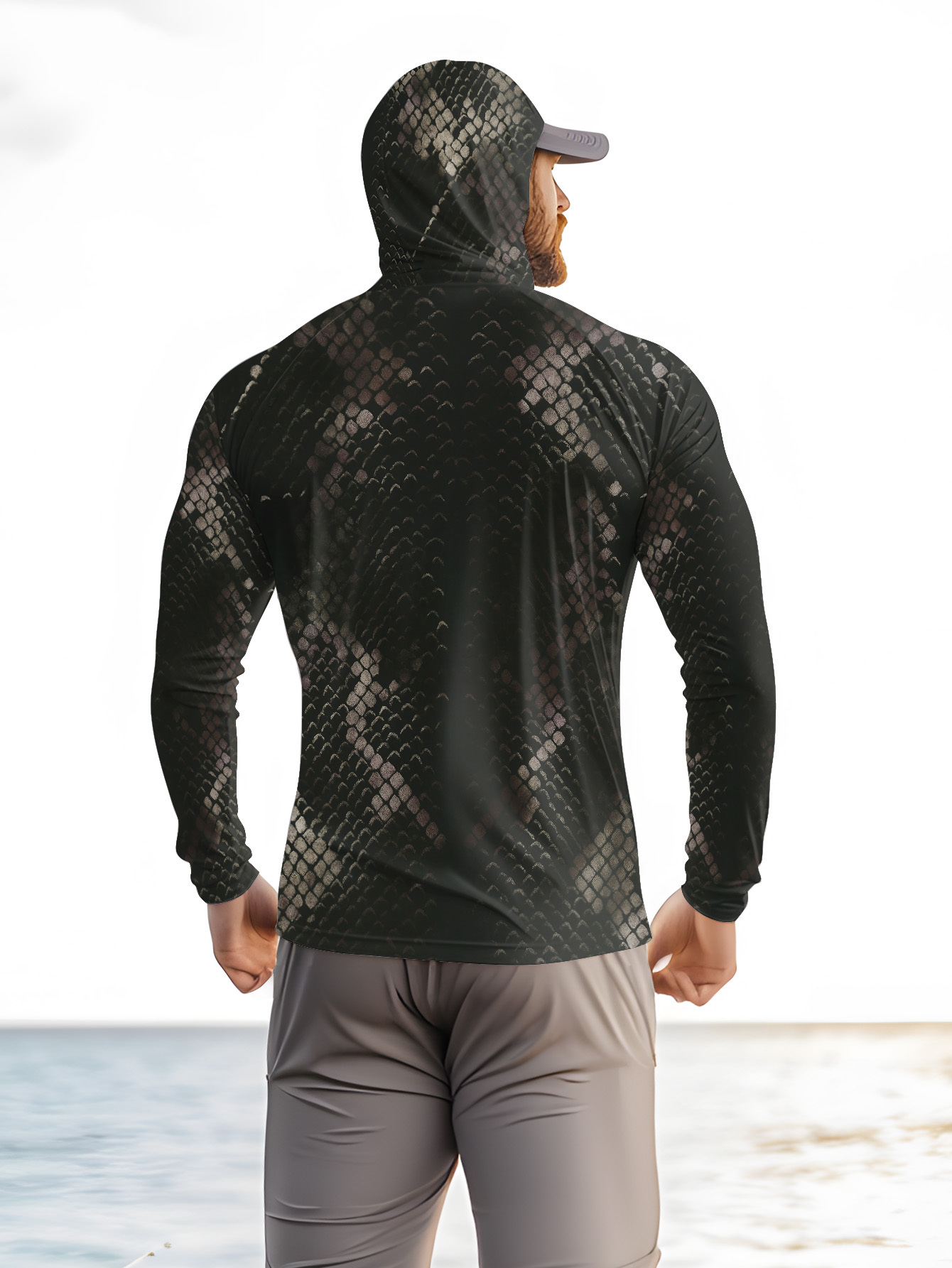 Męska koszulka wędkarska z kap – Fishing Shirt Uv Protection recenzja i cena