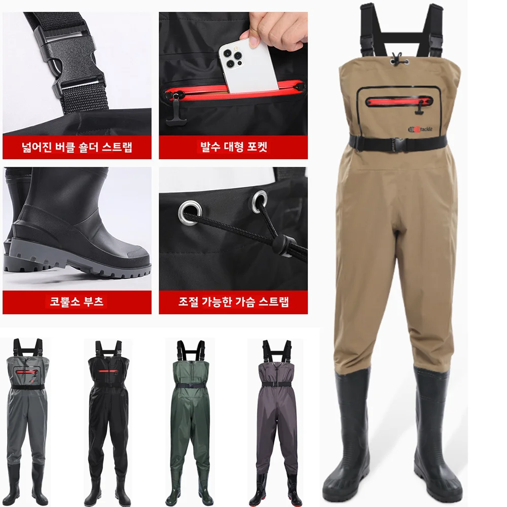 Wodoodporne kombinezony wędkar – Fishing Pants Waterproof recenzja i cena