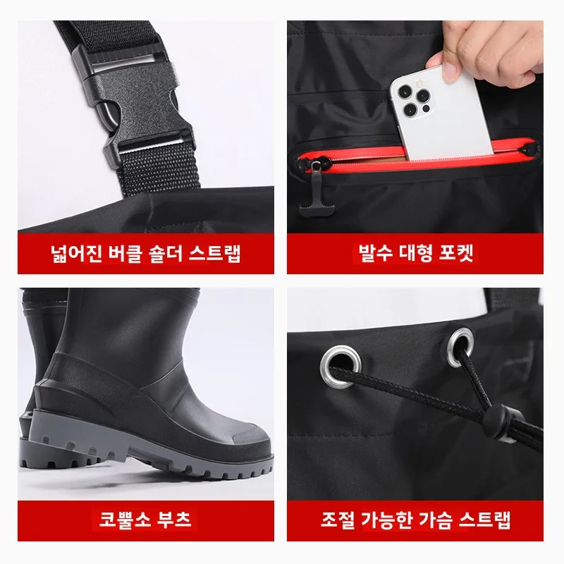 Wodoodporne kombinezony wędkar – Fishing Pants Waterproof recenzja i cena