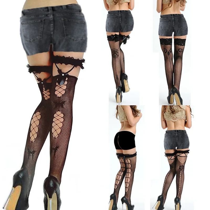 Hollow Out Lace Fish Net Stock – Fishing Socks recenzja i cena