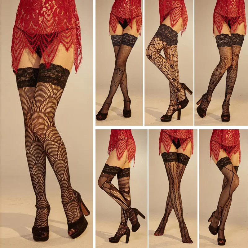 Hollow Out Lace Fish Net Stock – Fishing Socks recenzja i cena